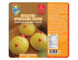 SHAPED STEAMED BUNS