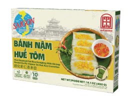 HUE STEAMED FLAT RICE DUMPLING WITH - Click here to view larger