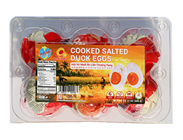 PREMIUM COOKED SALTED DUCKED EGGS