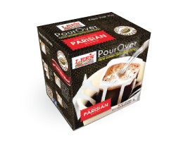 POUROVER COFFEE PARISIAN
8 BAGS