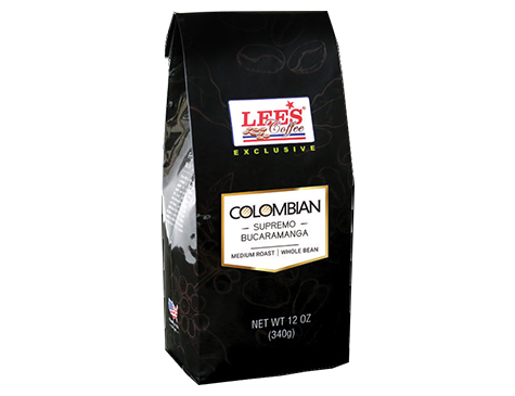 GROUND COFFEE EXCLUSIVE
COLOMBIAN 12/12