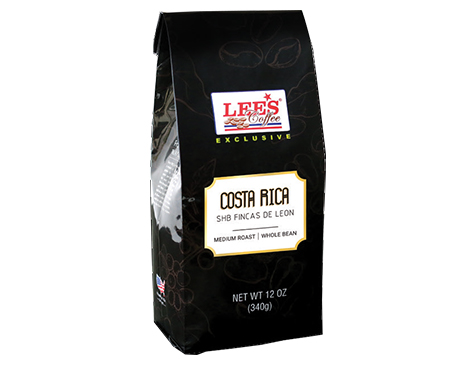 GROUND COFFEE EXCLUSIVE
COSTA RICA 12/12