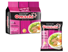 OMACHI INSTANT NOODLE BLOCK
OF 5 PACKETS - RIP SOUP STYLE