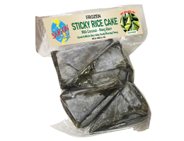 STICKY RICE CAKE WITH COCONUT-MUNG BEAN