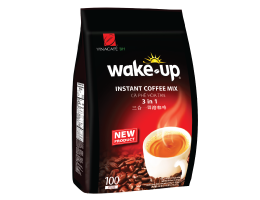 WAKE UP INSTANT COFFEE 3IN1 5bags/100ct