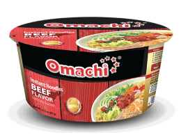 OMACHI INSTANT NOODLE STEWED BEEF FLAVOR 