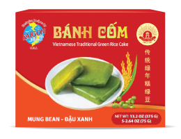 VIETNAMESE TRADITIONAL GREEN RICE CAKE MUNG BEAN