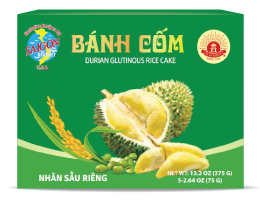 VIETNAMESE TRADITIONAL GREEN RICE CAKE DURIAN